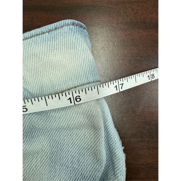 American Eagle Stretch Two Toned Denim Mom Jeans Size 12 - Picture 12 of 13